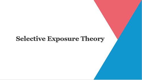 Selective Exposure Theory