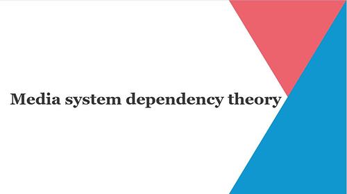 Media system dependency theory