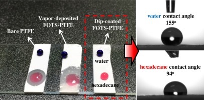 48. Fabrication of a superhydrophobic and oleophobic ptfe membrane: An application to selective gas permeation...